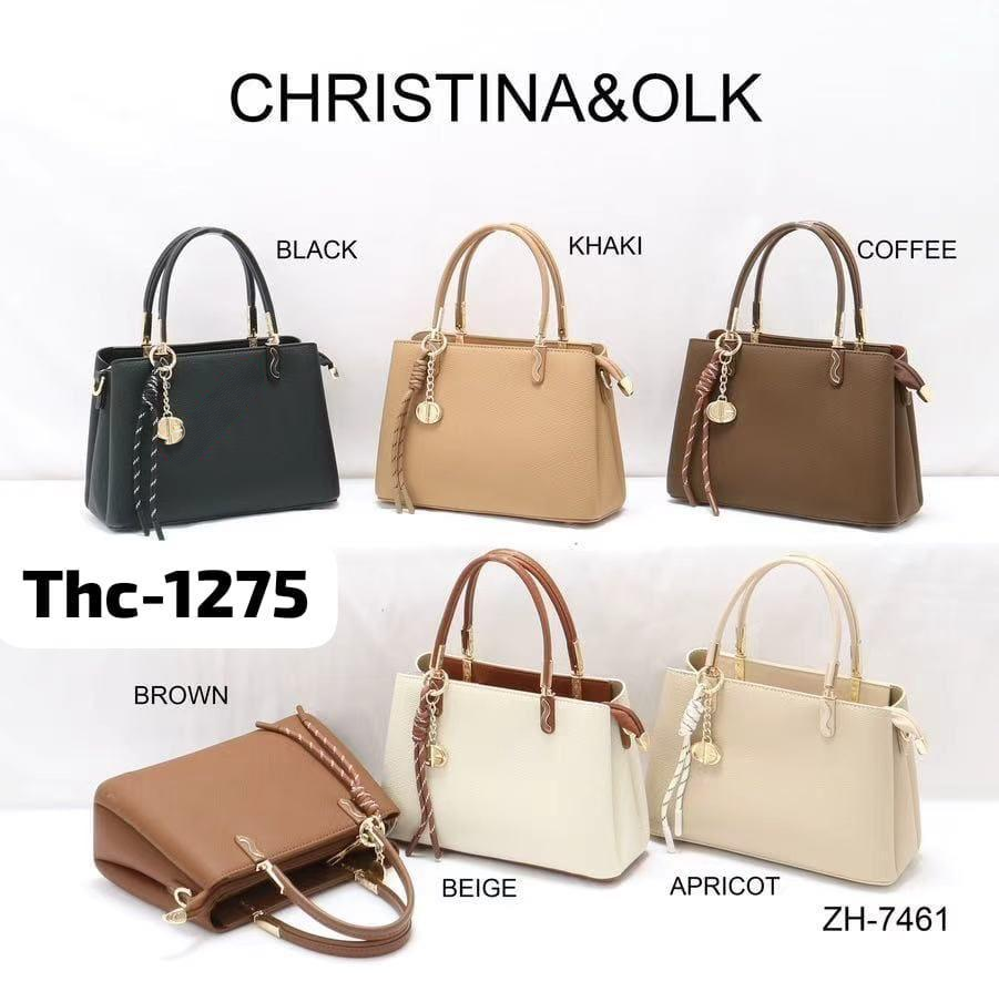 Textured Top-Handle Satchel · Thc-1275